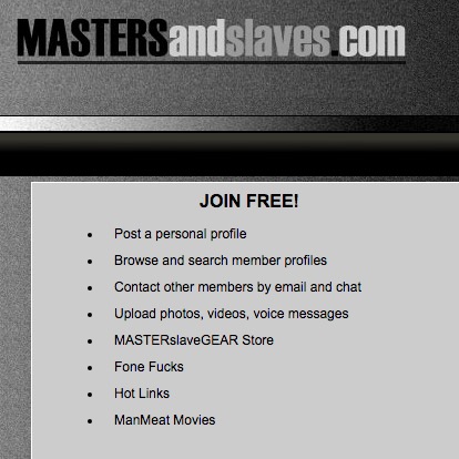 BDSM dating, Fetish and Kink Site