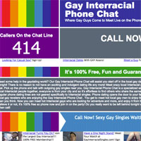 GayInterracialPhoneChat.com 